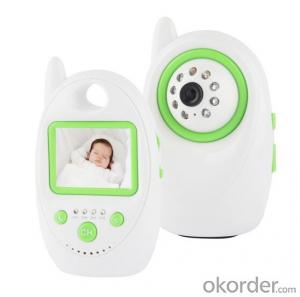 baby monitor with 2.4 inch TFT-LCD,Night vision, Buitl-in Microphone