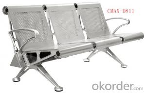 Airport Area Strong Steel Waiting Chair CMAX-D811 System 1