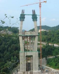 Auto-climbing Formwork QPMX-50 for bridge construction