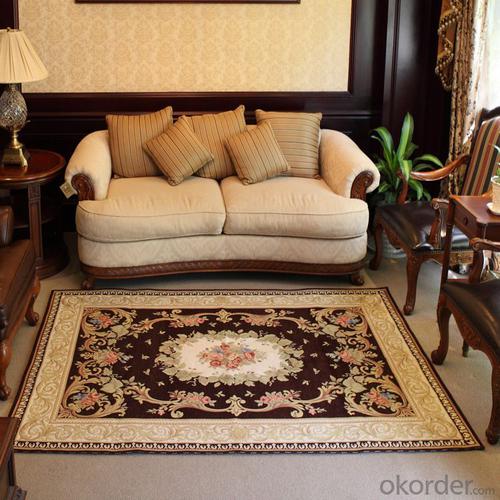 Single Chenille Jacquard Indoor Carpets and Rugs System 1