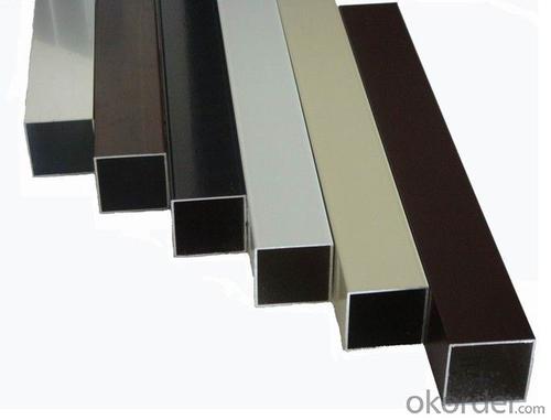 Mk Aluminum Profiles - Aluminium Square Tube Profile for Furniture System 1