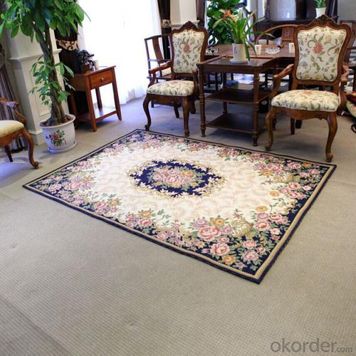 Double Chenille Jacquard Living Room Carpets and Rugs System 1