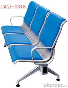 3- Seater Modern Waiting Chair design CMAX-D818 System 1