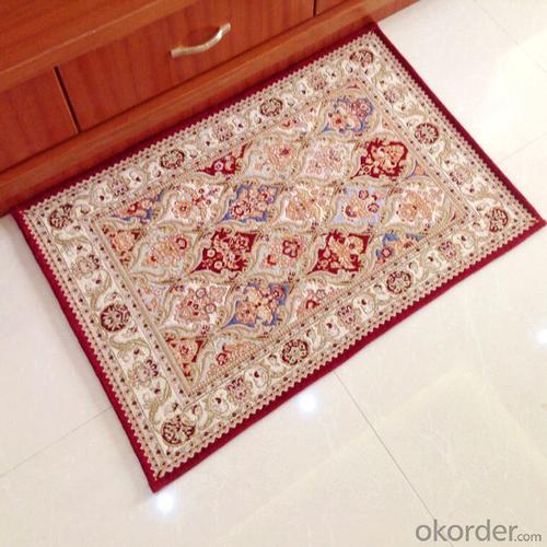 Popular Rectangle Chenille Jacquard  Carpets and Rugs System 1