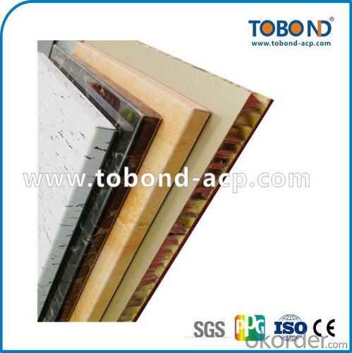 Wooden surface aluminum sheet / TOBOND ACP System 1