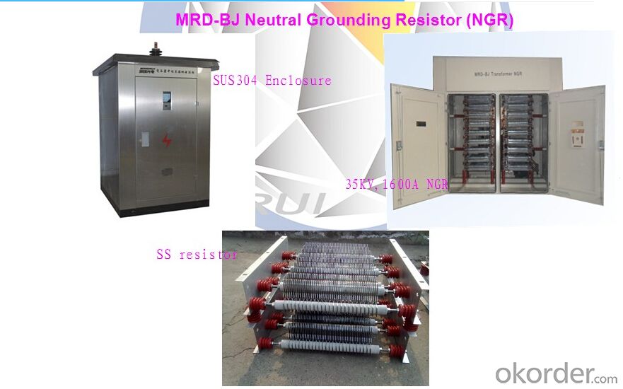 MRD-BJ Transformer Neutral Ground Resistor