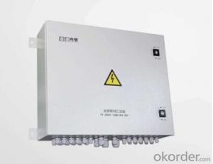 PV Array Combiner Box ( Monitor current as far as input array and display the value by RS485)