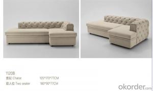 CNBM bounded leather chesterfield sofa CMAX-13