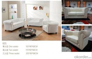 CNBM bounded leather chesterfield sofa CMAX-11