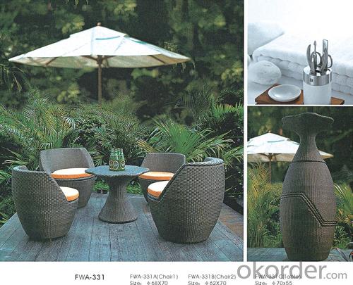 Garden Furniture Outdoor Sofa Patio Table  Rattan System 1