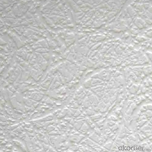 PVC Laminated Gypsum Ceiling Tiles  for Decoration
