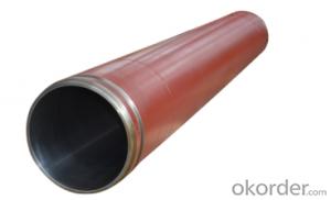 DELIVERY CYLINDER(SCHWING ) I.D.:DN180 CR. THICKNESS :0.25MM-0.3MM     LENGTH:1775MM