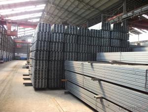 ss400 hot rolled structural mild carbon u steel channel bar in sale System 1