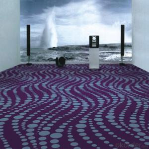 Wave Design 100% Nylon Printing Carpet for Luxury 5 Star Hotel System 1
