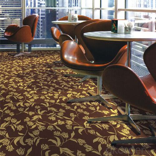 Cut Pile Nylon Printed Commercial Carpet System 1