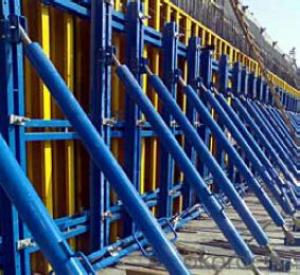 Tunnel formwork system and scaffolding system