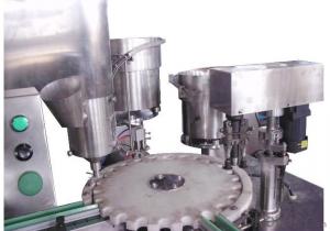 Rotary Powder Filling and Capping Machine & Linear Powder Filling Machine System 1