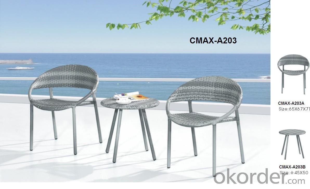 Garden Set  2 Chairs with One Table CMAX-A203