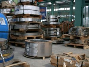 Bulk rolled galvanized spring steel with grade A quality System 1