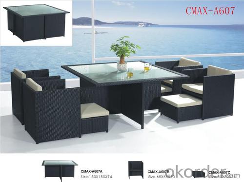 Garden Set for Popular Style Outdoor Furniture CMAX-A607 System 1