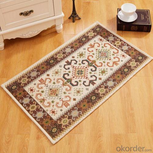 Moden Single Chenille Polyester Jacquard  Carpets and Rugs System 1