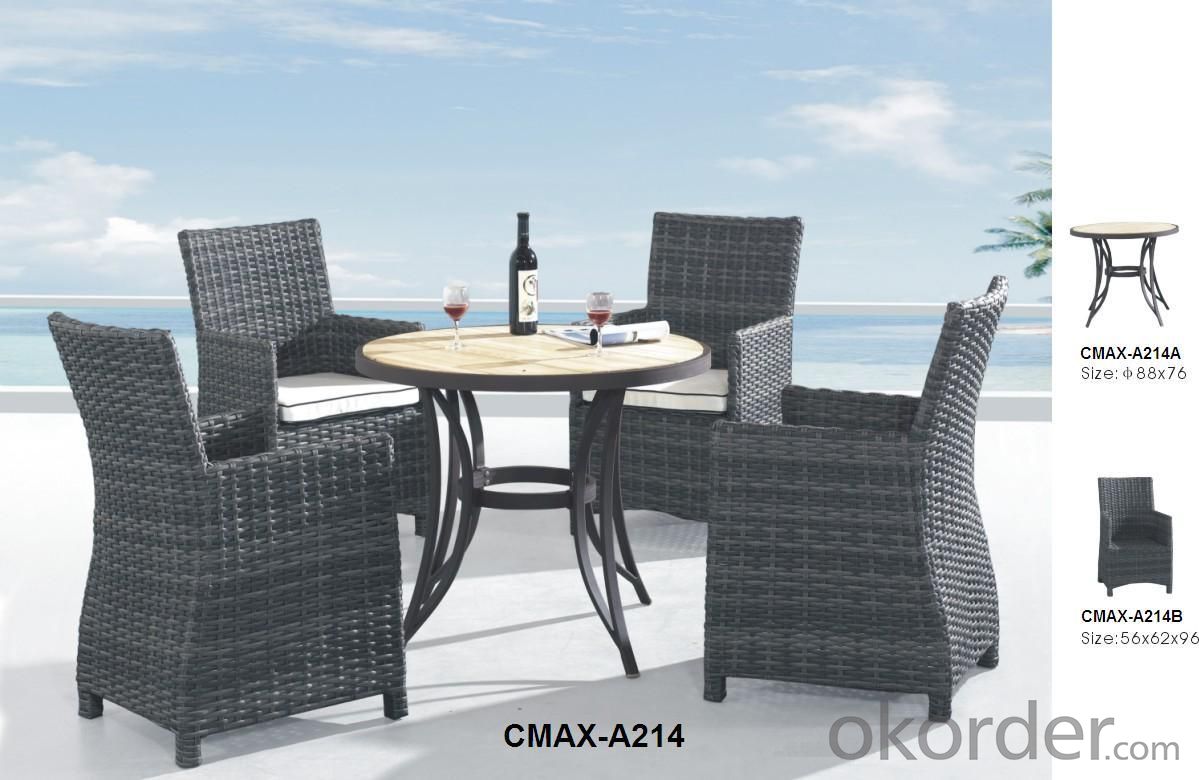 Garden Set Rattan with Arm and Armless Chair CMAX-A208