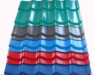 colorful stone coated steel roofing tiles