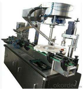Liquid Filling,Plugging and Capping Machine System 1