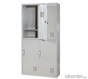 School Locker  Office Furniture  Double Door with Drawer System 1
