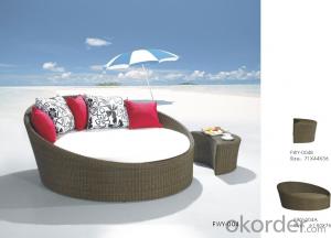 Garden Furniture Outdoor Sofa Patio Chair with  Rattan