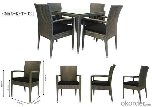 Professional Outdoor Rattan Furniture with Competitive Price CMAX-KFT-021 System 1