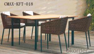 Professional Outdoor Rattan Furniture with Competitive Price CMAX-KFT-018 System 1
