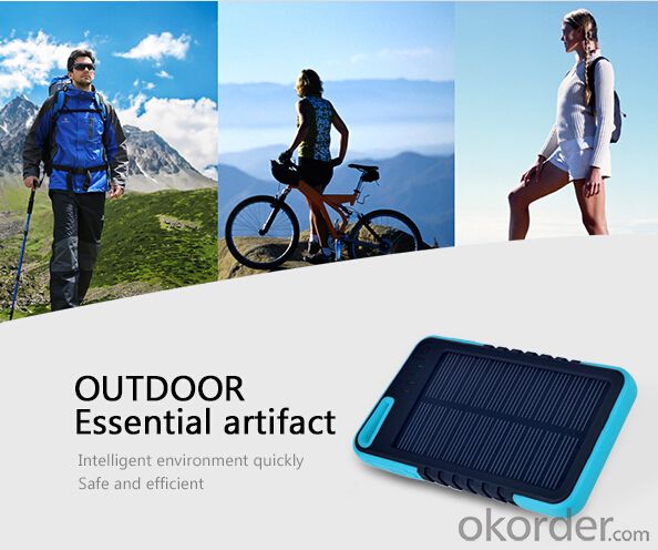Solar Power Bank 30000mah for Mobile Phone System 1