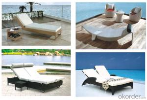 Outdoor Chaise Lounge / Sling Sun Lounger / Textliene Sunbed