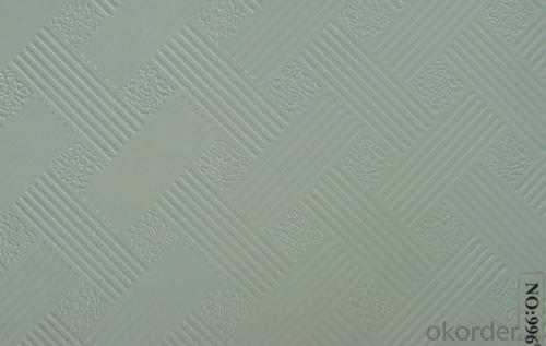 PVC  Gypsum  Ceiling  Tiles High Quality Paper-Faced System 1