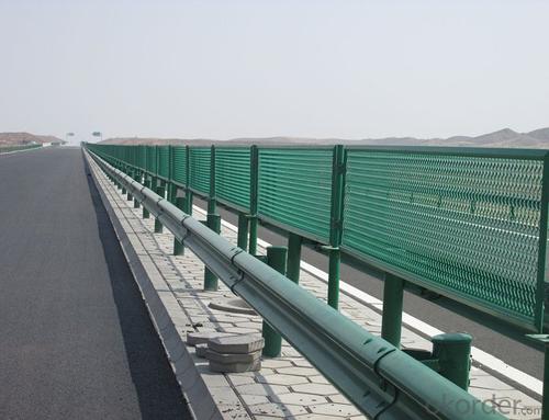 Highway anti glare mesh fence/metal mesh/metal expanded mesh System 1