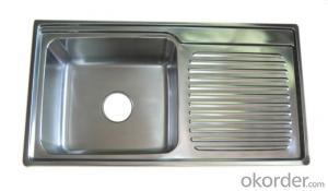TCT8344S Kitchen Sink Stainless Steel Single Bowl