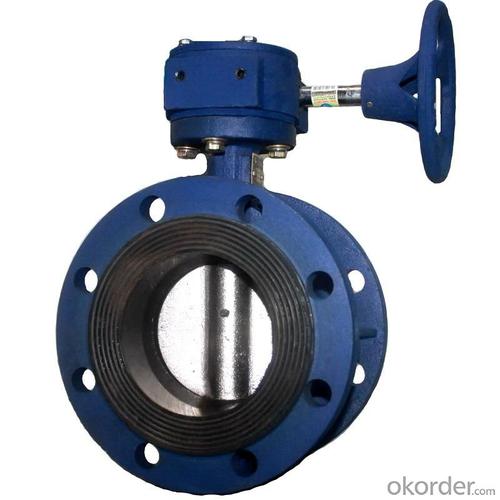 Ductile Iron wafer butterfly valves DN150 System 1