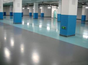 Concrete floor hardener a non-metallic floor hardener