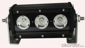 Cree 10w Single Row Auto Lighting System,6inchAuto Lighting System,30w 2400lm Auto Lighting System