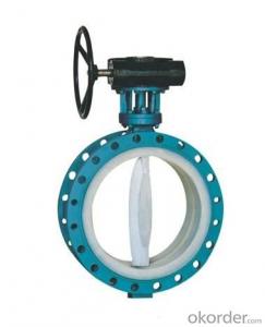 Ductile Iron wafer butterfly valves DN460 System 1
