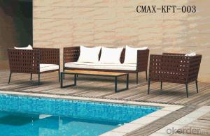 Professional Outdoor Rattan Furniture with Competitive Price CMAX-KFT-003