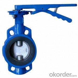 Ductile Iron wafer butterfly valves DN50
