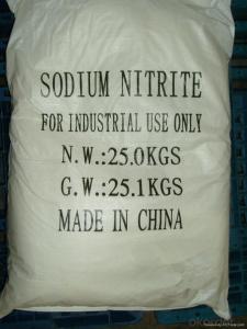Sodium Nitrite 99% with the Best Price & High Quality