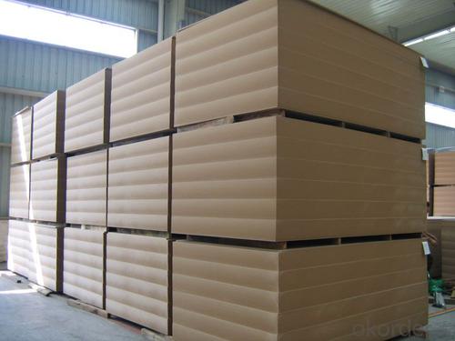 Plain MDF Board 8x1830x3660mm Light Color Furniture and Decoration System 1