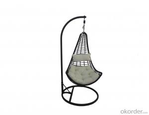Outdoor Rattan Egg Leisure Couple Hanging Chair CMAX-CX003 System 1