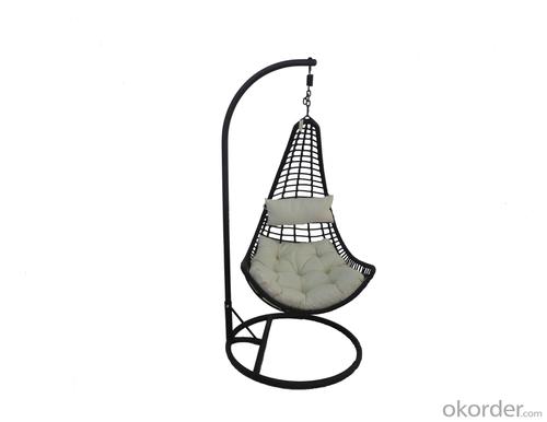 Outdoor Rattan Egg Leisure Couple Hanging Chair CMAX-CX003 System 1