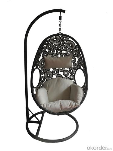 Rattan Egg Leisure Couple Hanging Chair CMAX-CX001 System 1