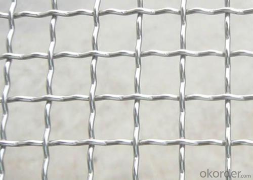 Crimped Wire Mesh，Steel Wire Mesh, Low Carbon Steel Wire Mesh System 1