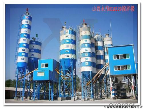 HZS120 Concrete Batching Plant / ISO & CE System 1